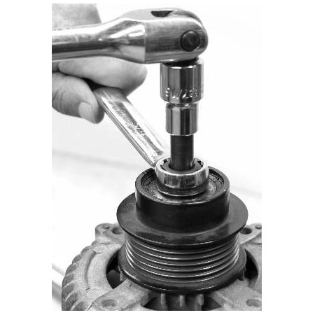 Lisle ALTERNATOR DECOUPLER PULLEY TOOL KIT LI57650